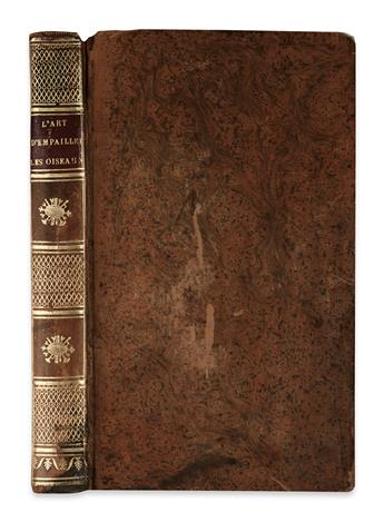 NATURAL HISTORY  TAXIDERMY.  Hénon; and Mouton-Fontenille de la Clotte. LArt dempailler les Oiseaux.  1802